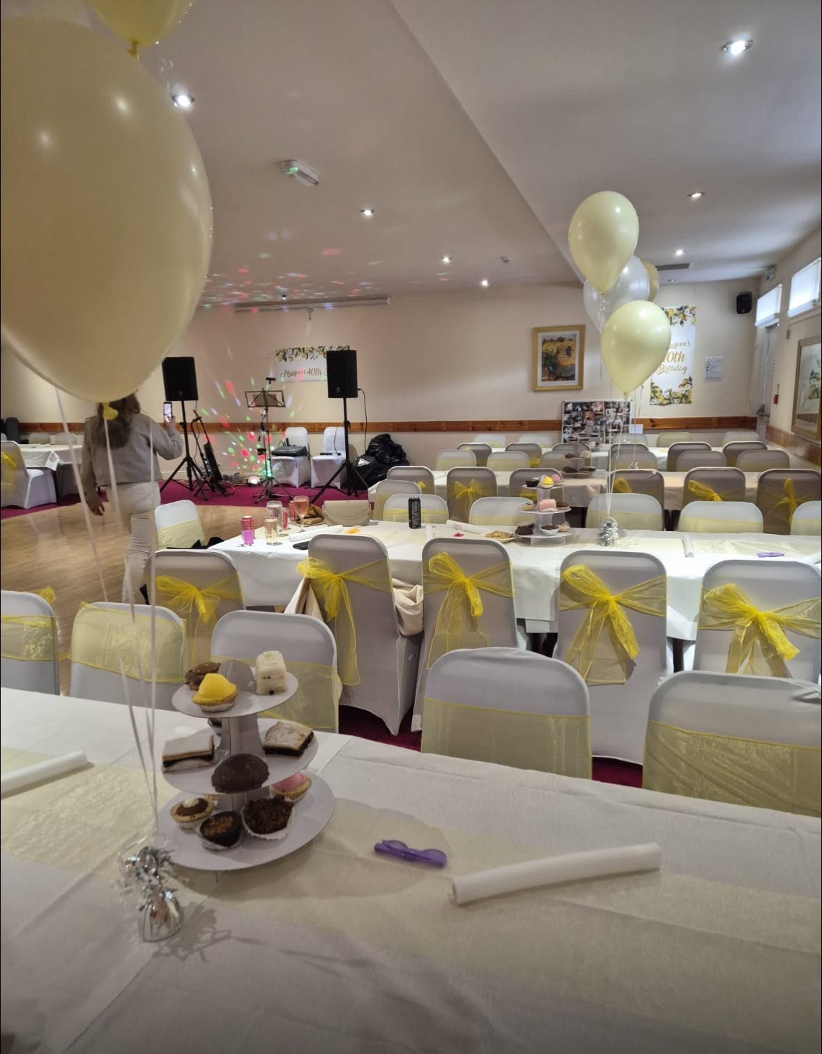 St Monica’s Parish Hall arranged for a celebration