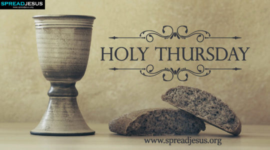 Holy Thursday - Service 7pm